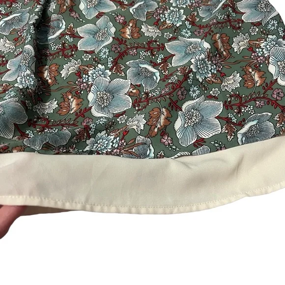 Monteau - Womens Floral Tank Top Sz. MD - Picture 6 of 11